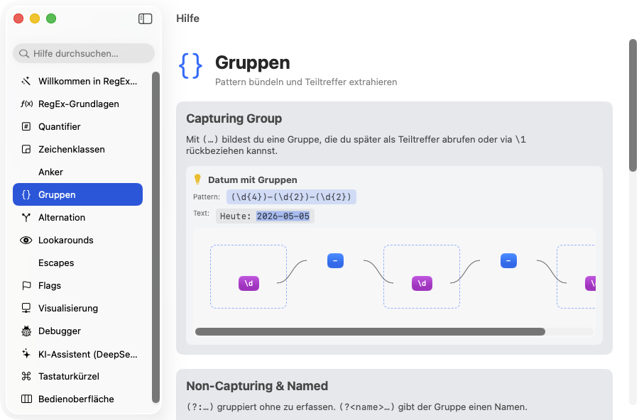 Hilfe — Gruppen